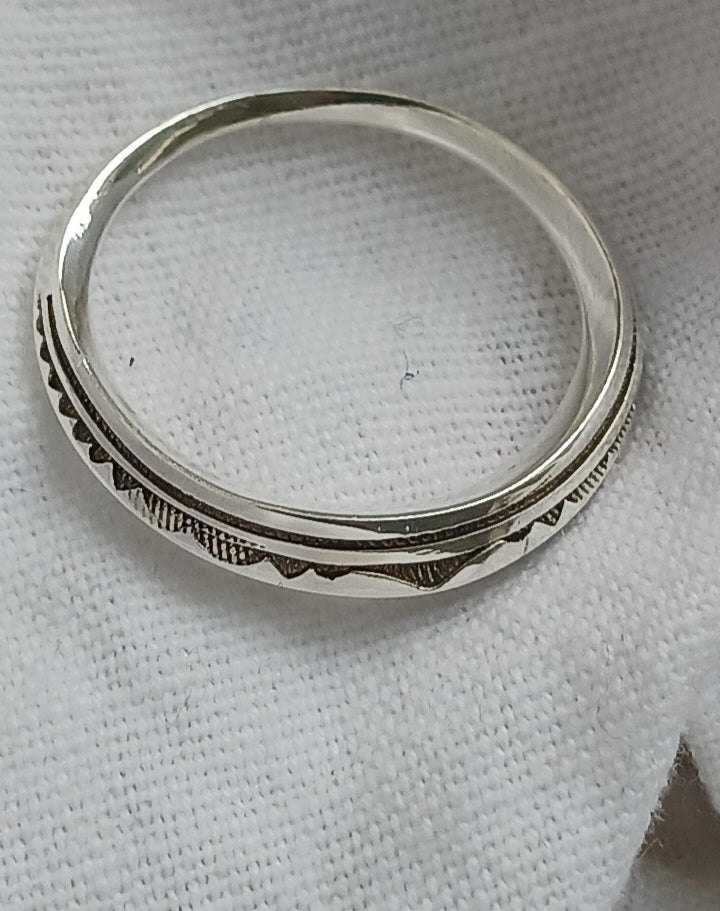 Bague touareg en argent massif