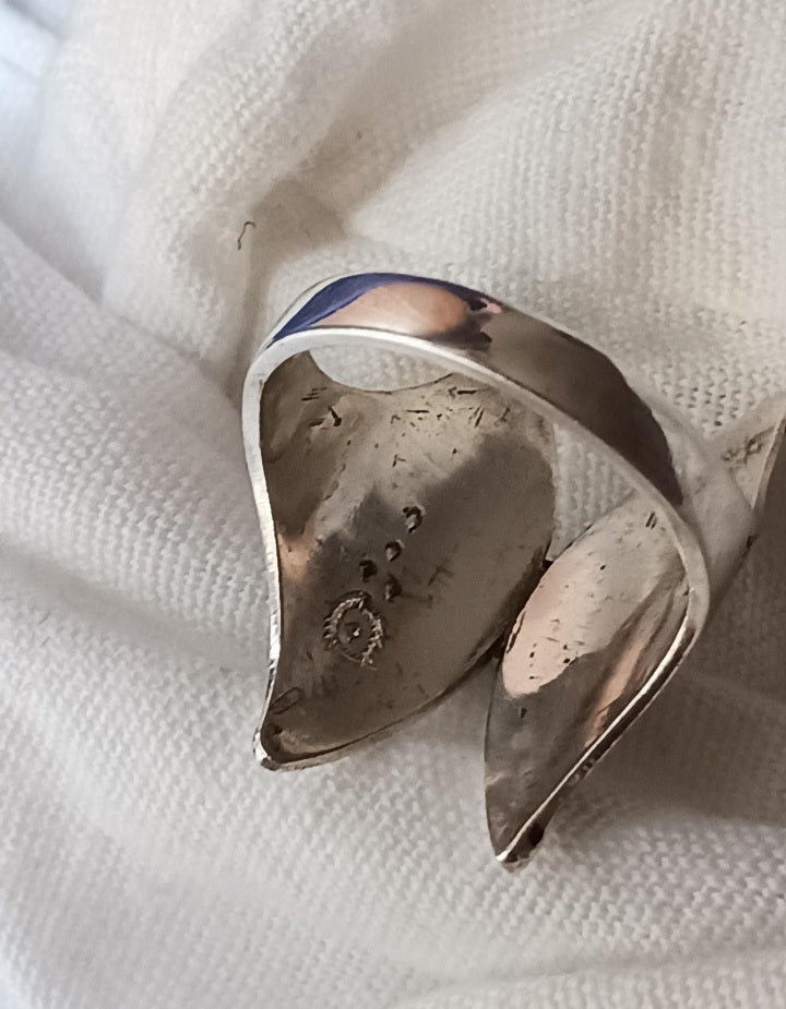 Bague touareg en argent massif