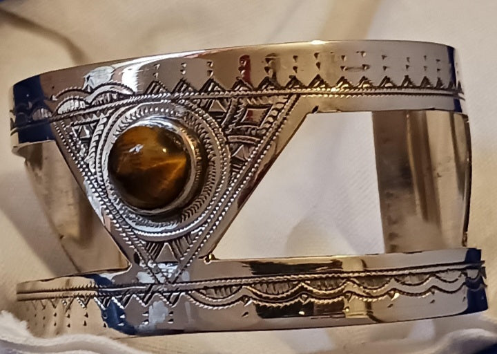 Bracelet touareg en laiton