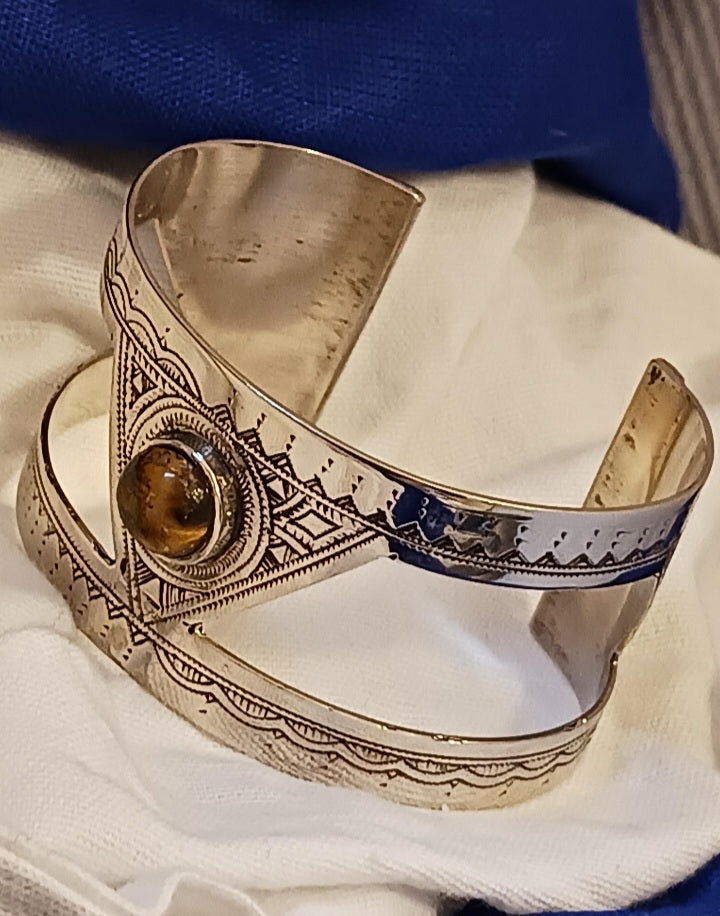 Bracelet touareg en laiton