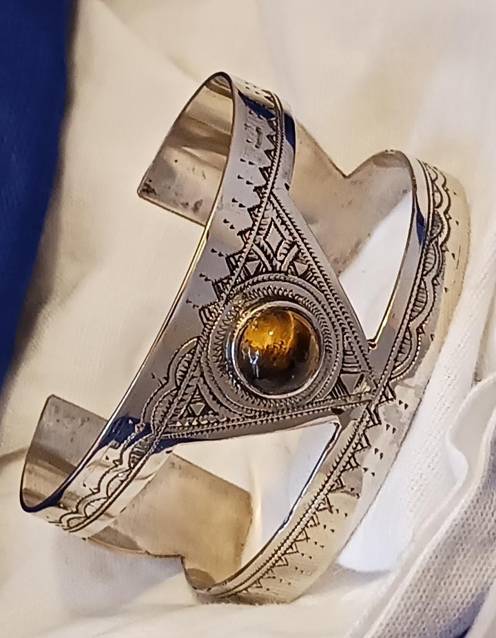 Bracelet touareg en laiton
