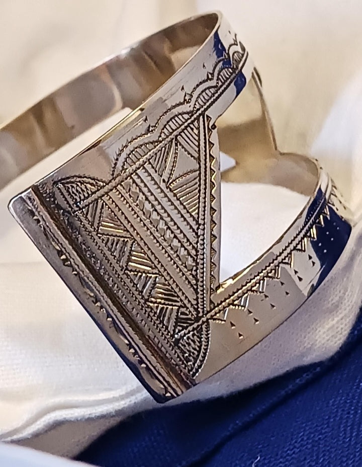 Bracelet touareg en laiton