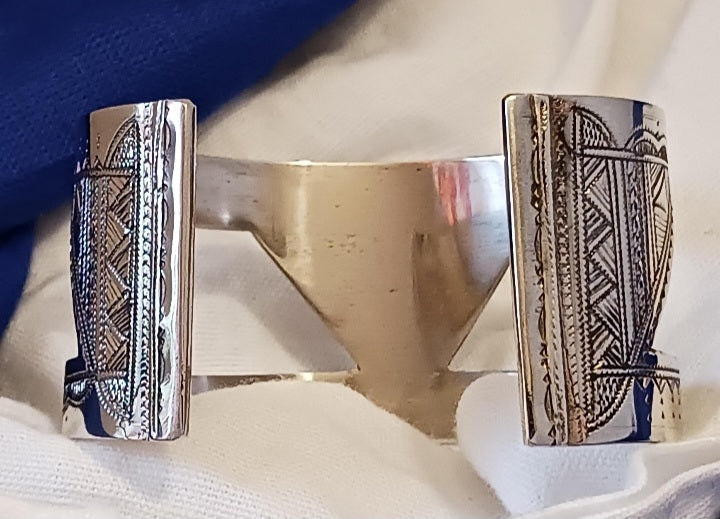 Bracelet touareg en laiton