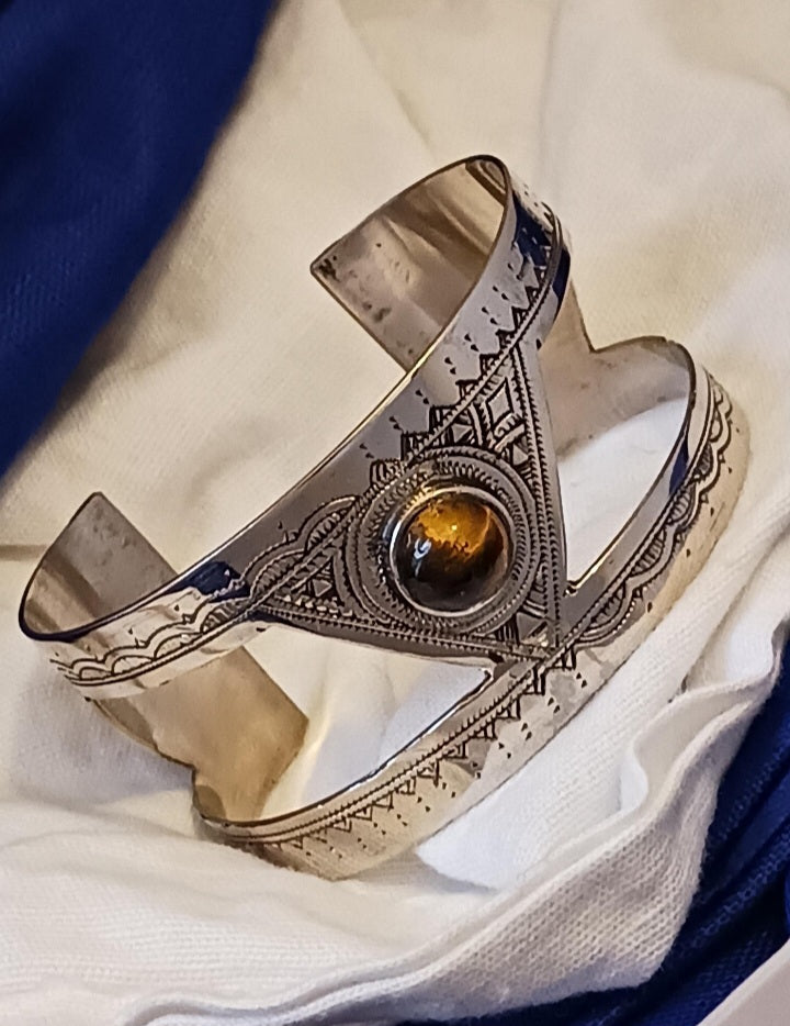 Bracelet touareg en laiton