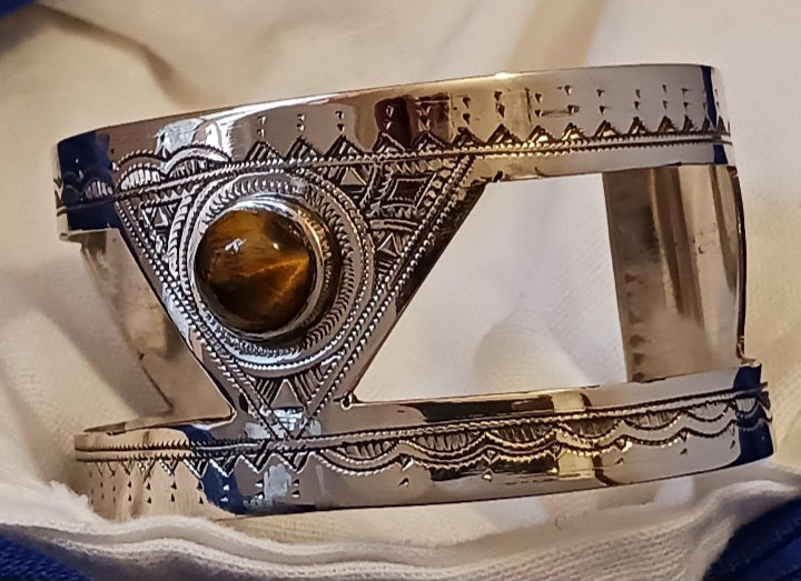 Bracelet touareg en laiton