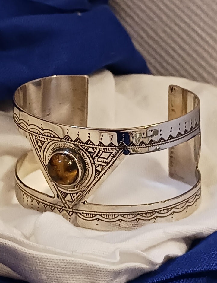 Bracelet touareg en laiton
