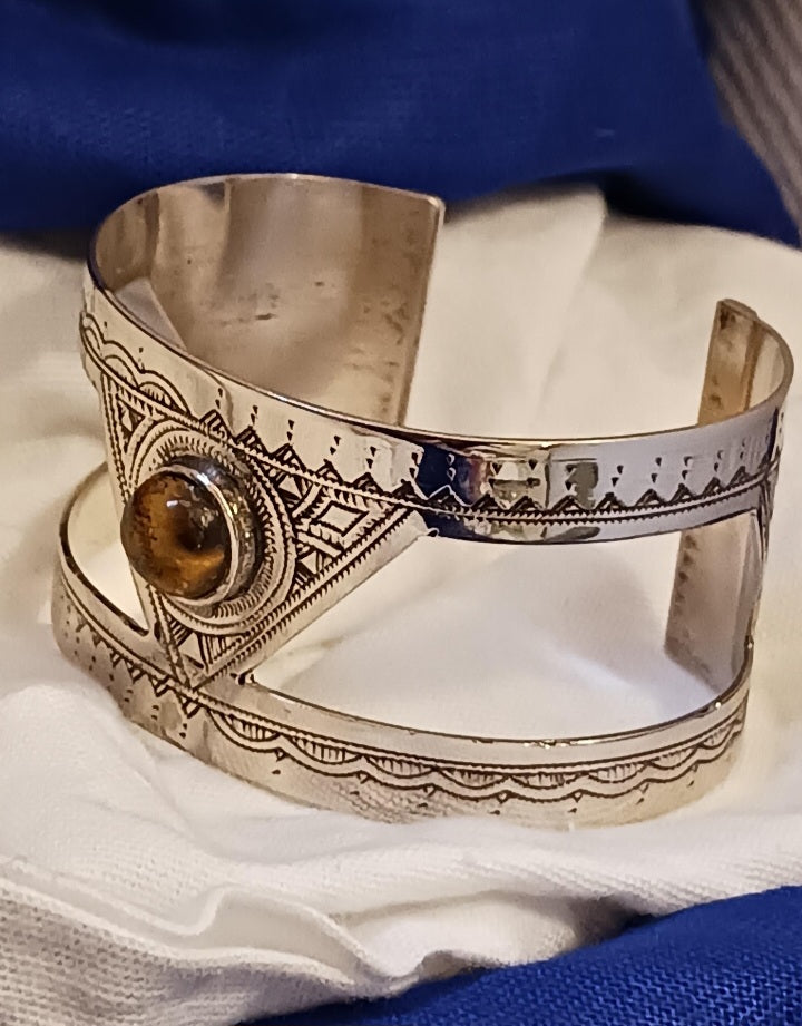 Bracelet touareg en laiton