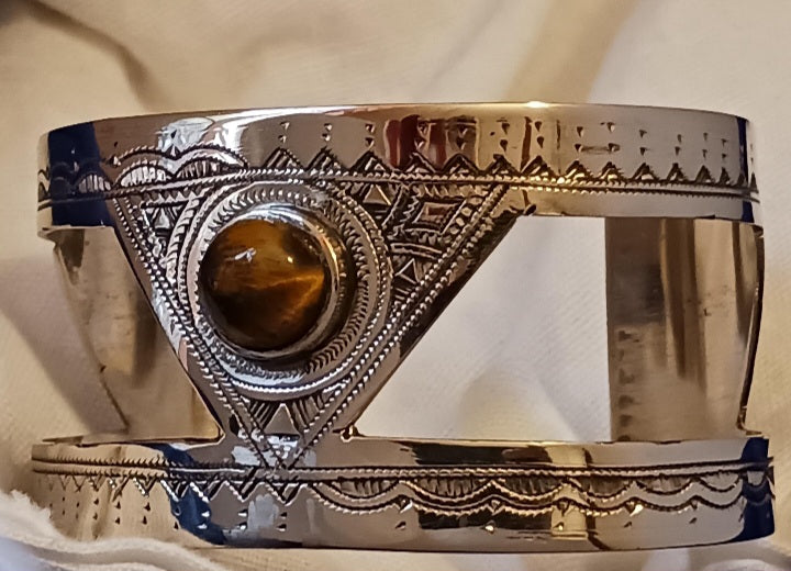 Bracelet touareg en laiton