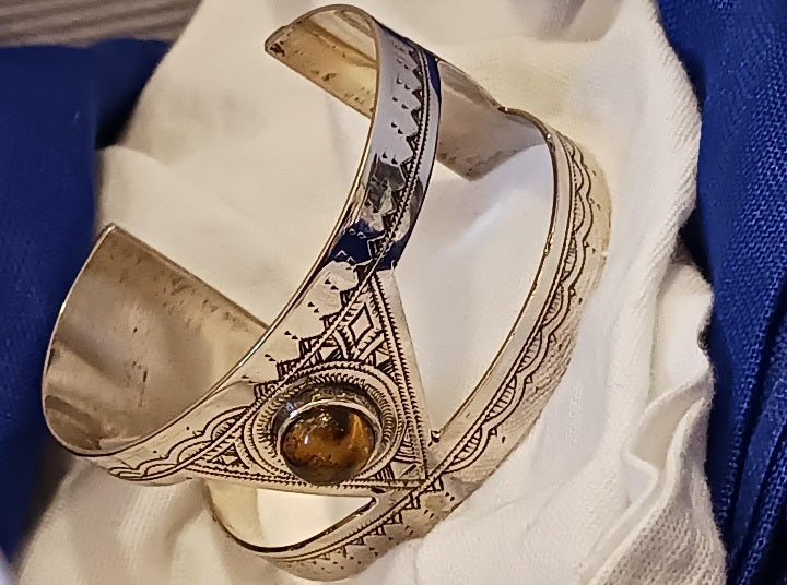 Bracelet touareg en laiton