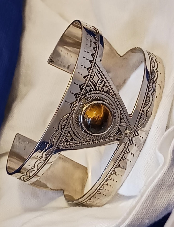 Bracelet touareg en laiton