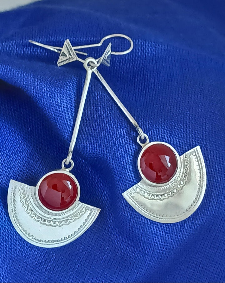 Boucles d'oreilles touarègue