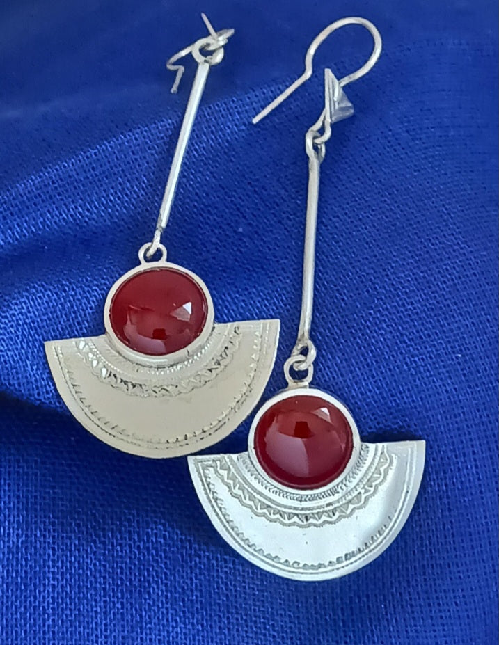 Boucles d'oreilles touarègue