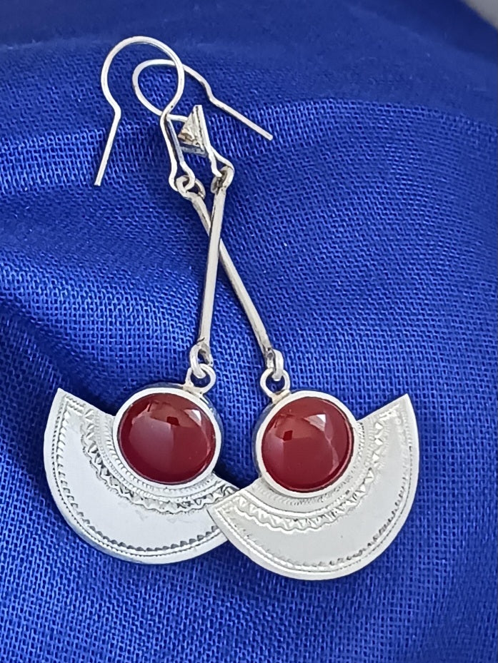 Boucles d'oreilles touarègue