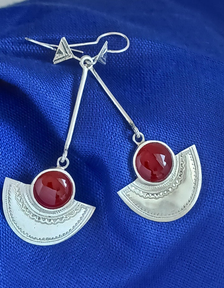 Boucles d'oreilles touarègue