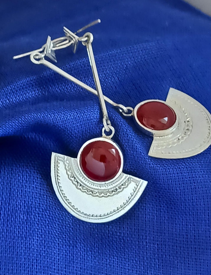 Boucles d'oreilles touarègue
