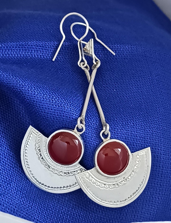 Boucles d'oreilles touarègue