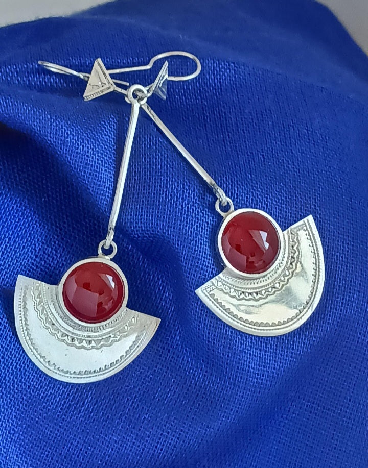 Boucles d'oreilles touarègue