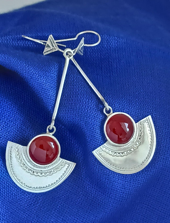 Boucles d'oreilles touarègue