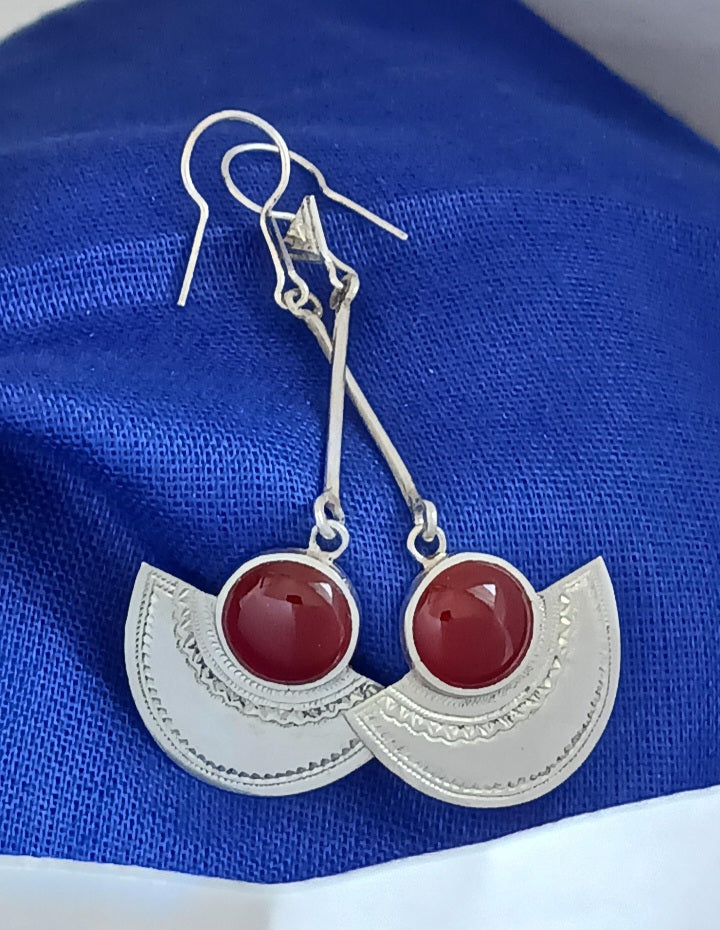 Boucles d'oreilles touarègue