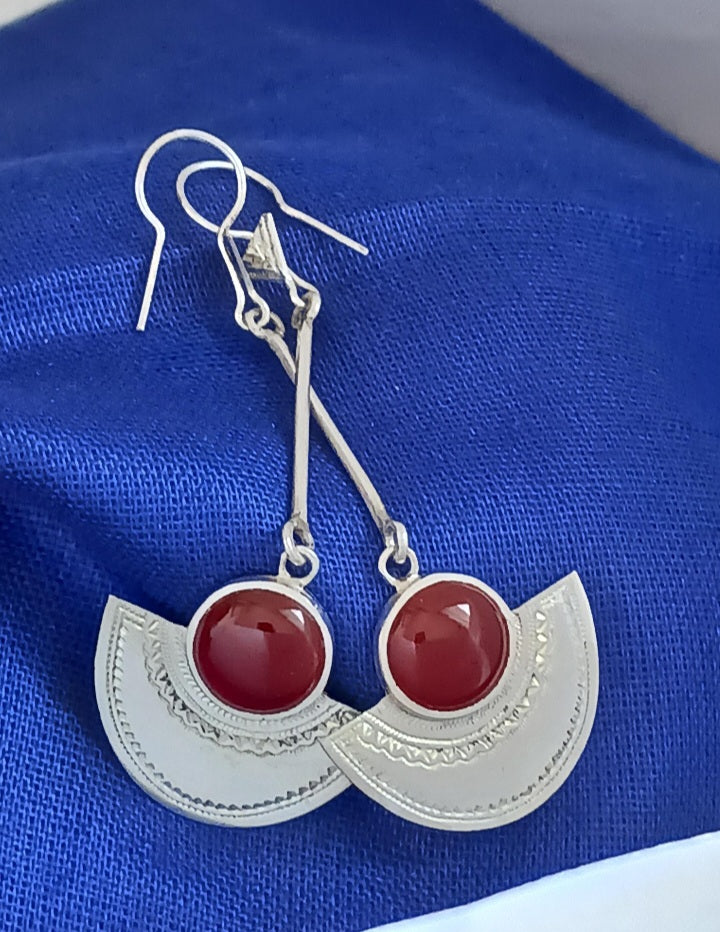 Boucles d'oreilles touarègue