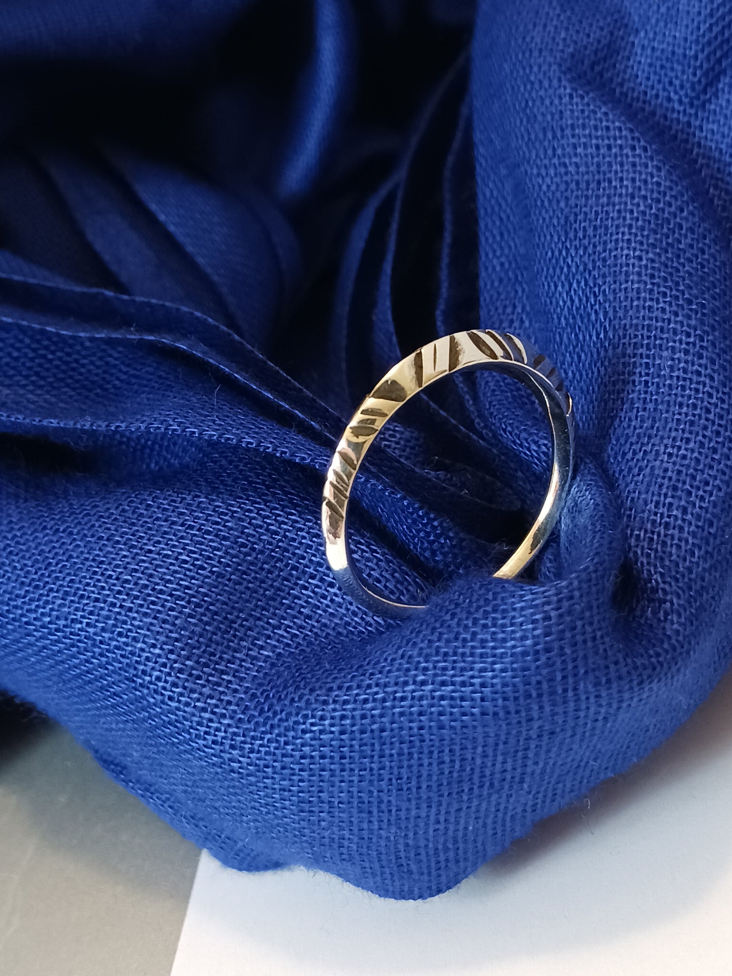 Bague touareg en argent massif