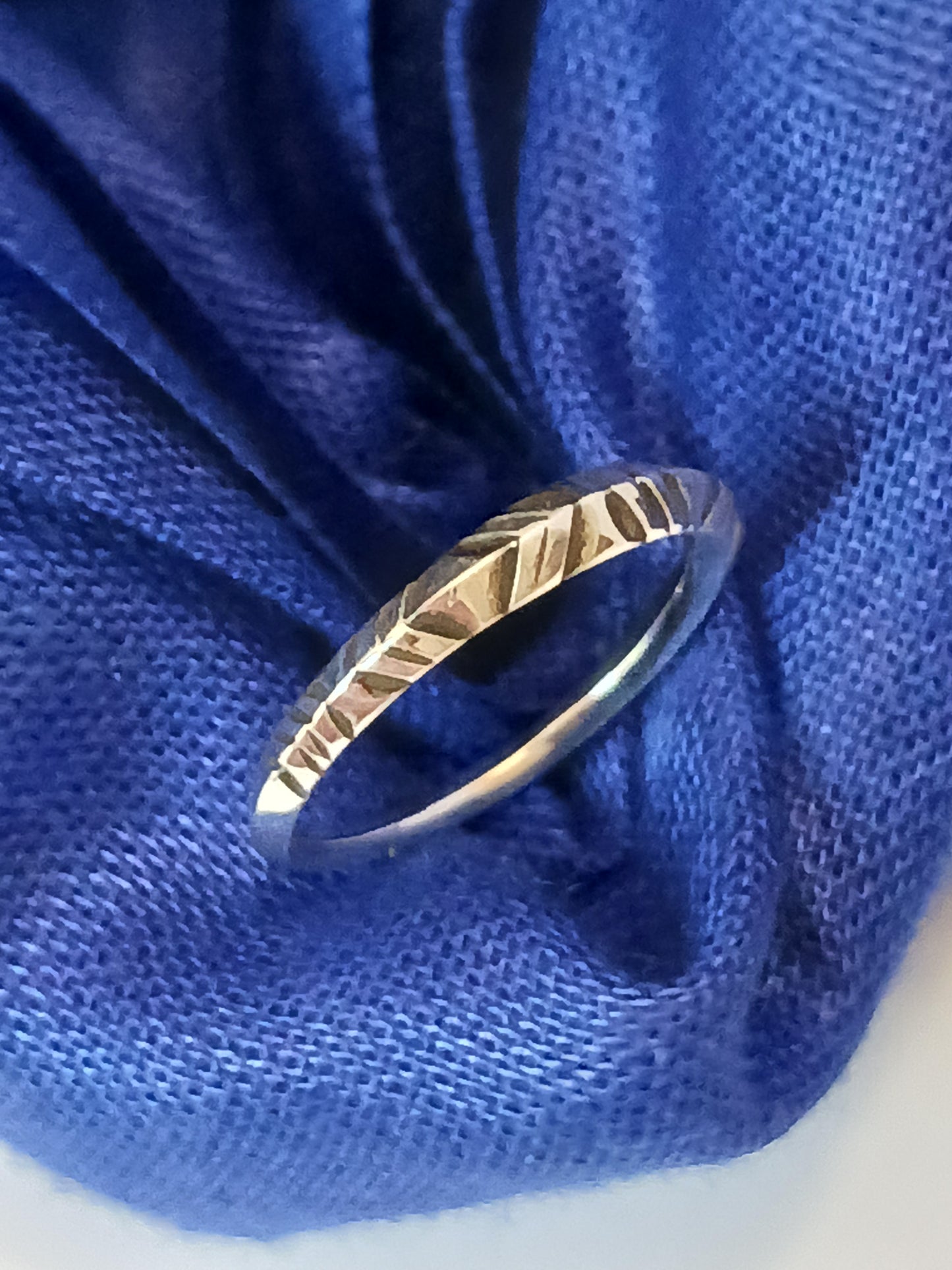 Bague touareg en argent massif