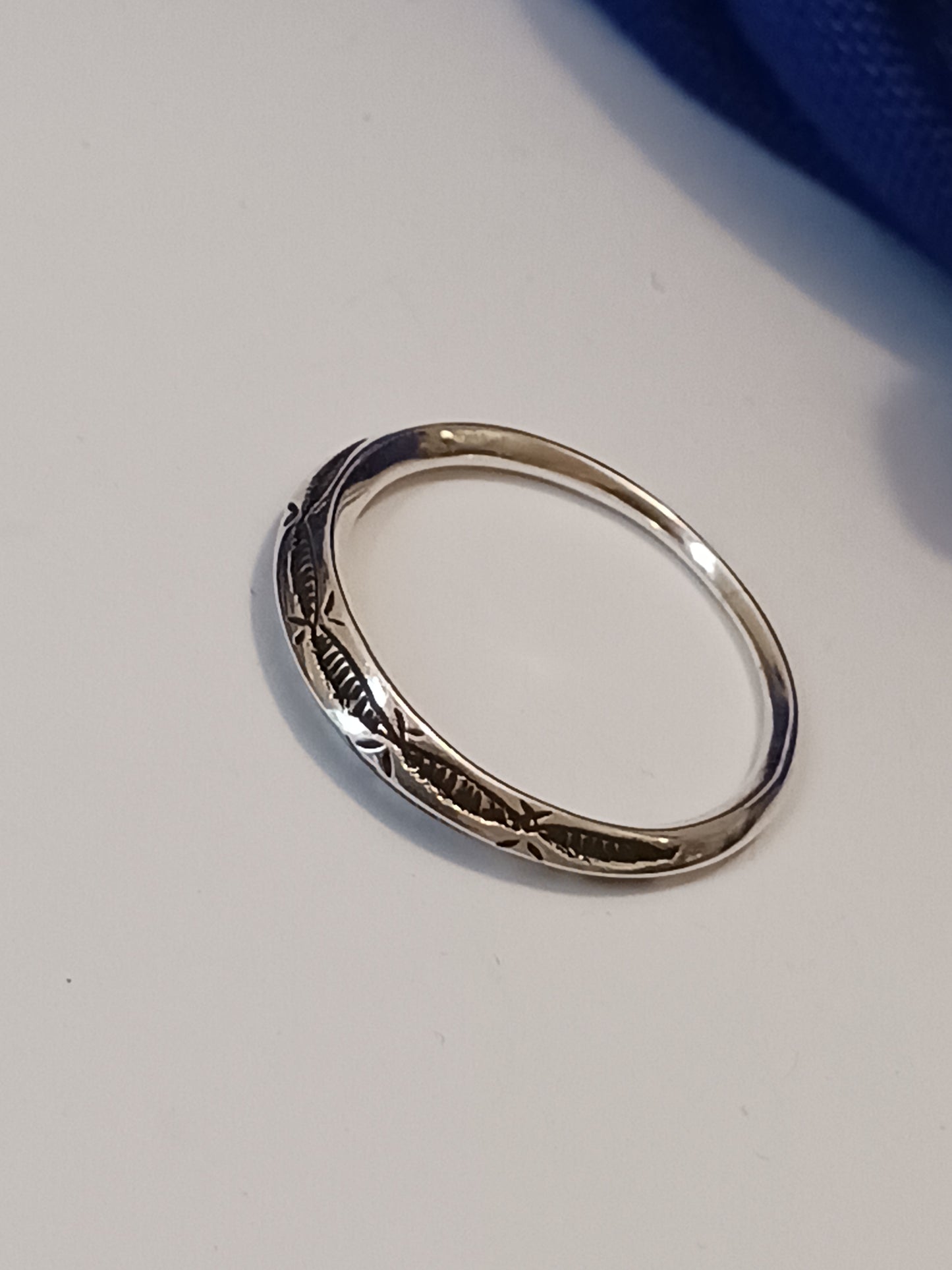 Bague touareg en argent massif