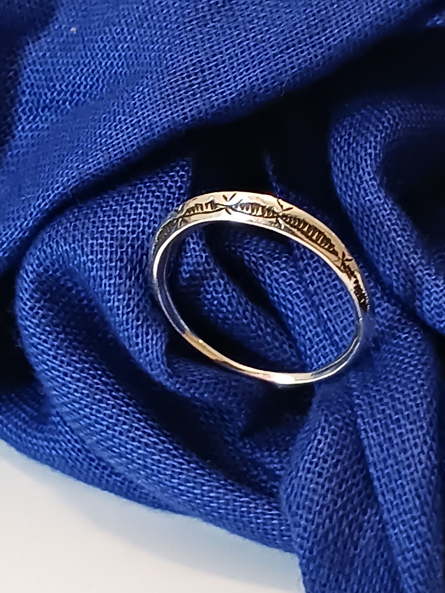 Bague touareg en argent massif