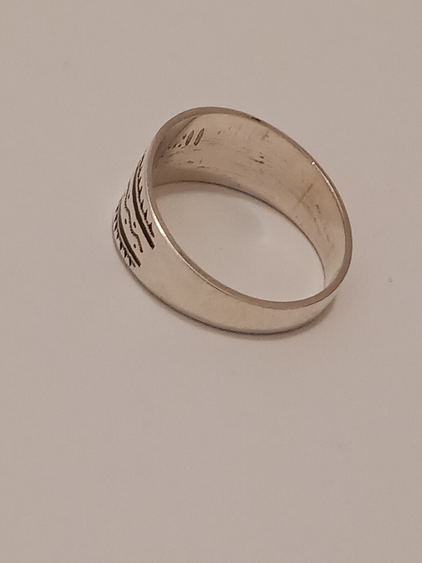 Bague touareg en argent massif