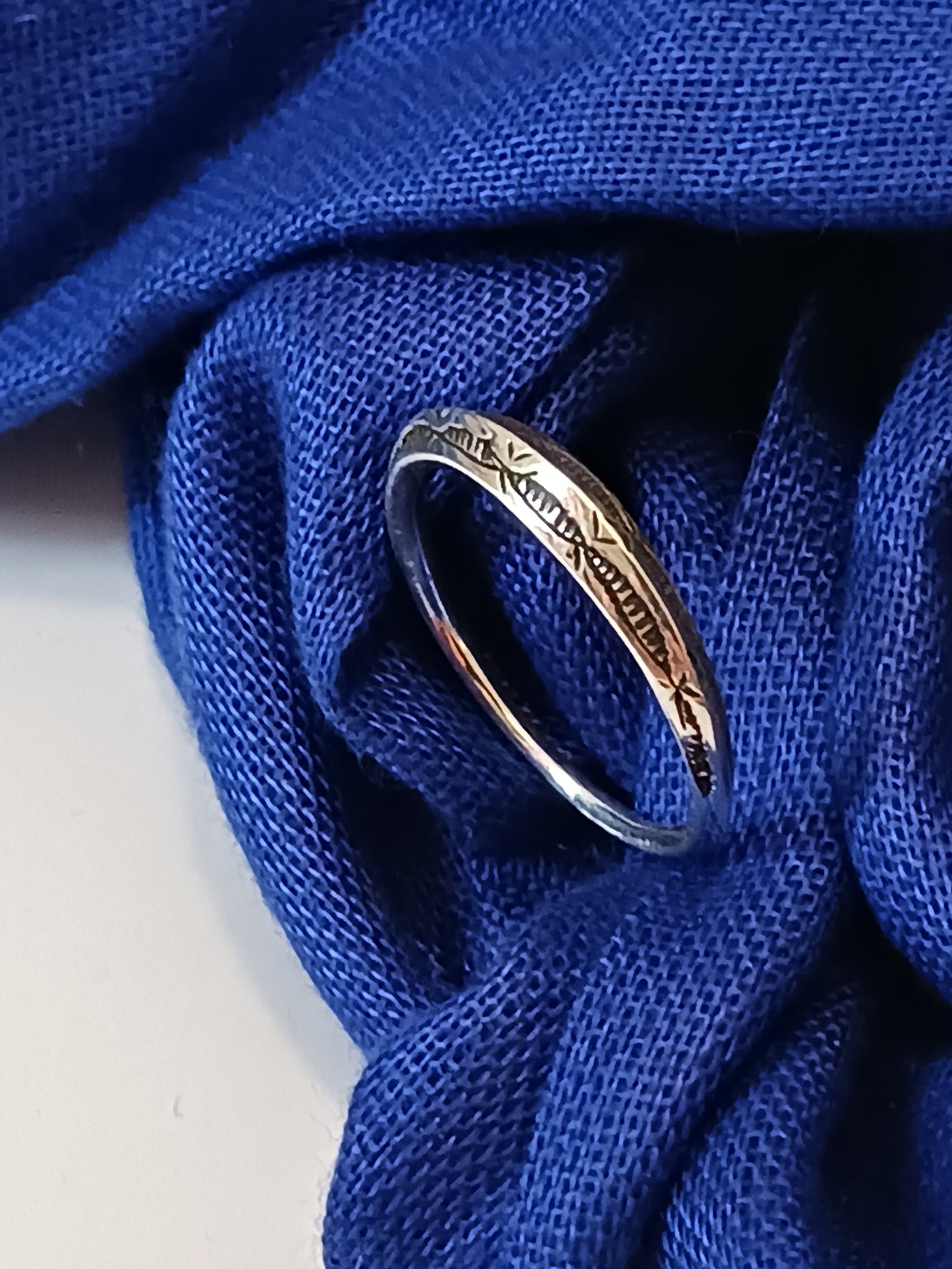 Bague touareg en argent massif