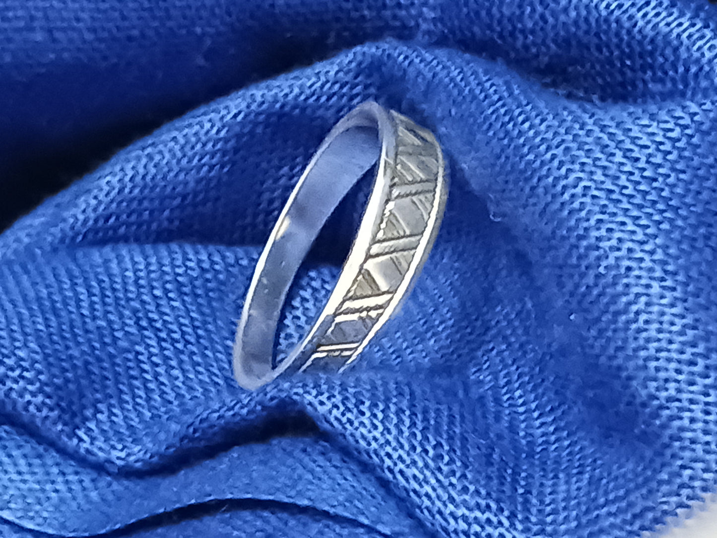Bague touareg en argent massif