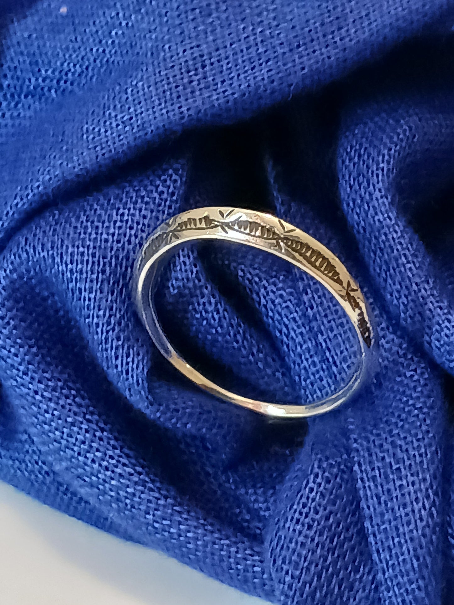 Bague touareg en argent massif