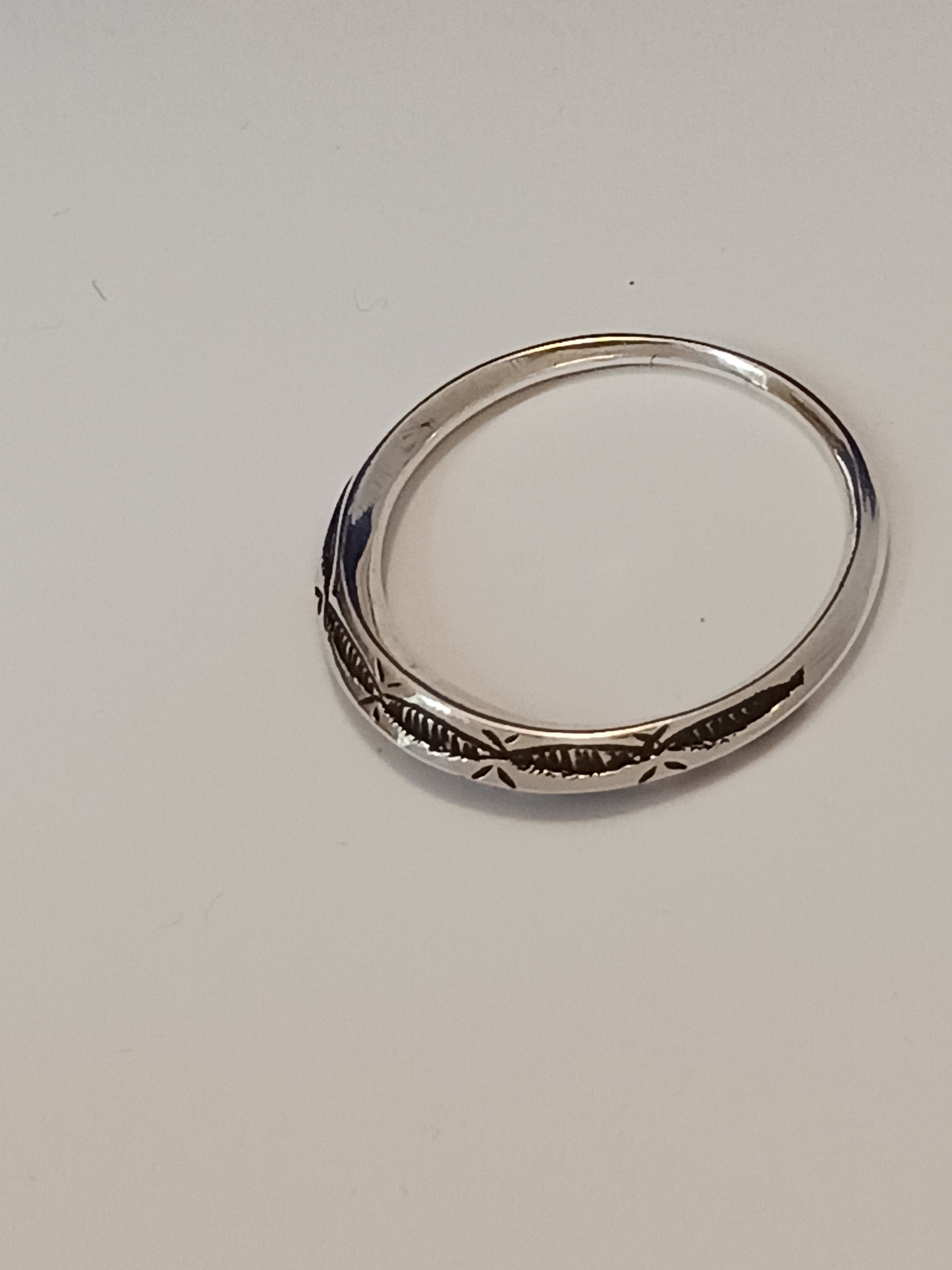 Bague touareg en argent massif