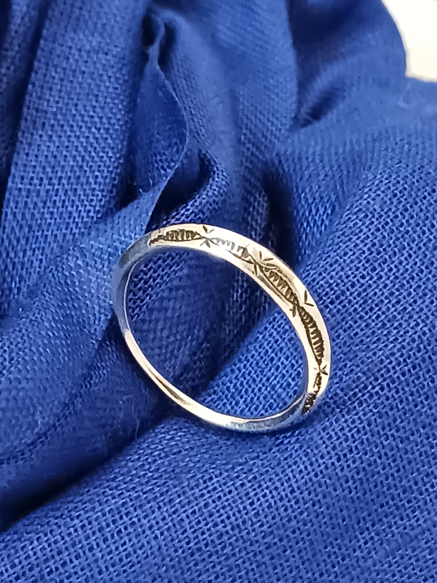 Bague touareg en argent massif