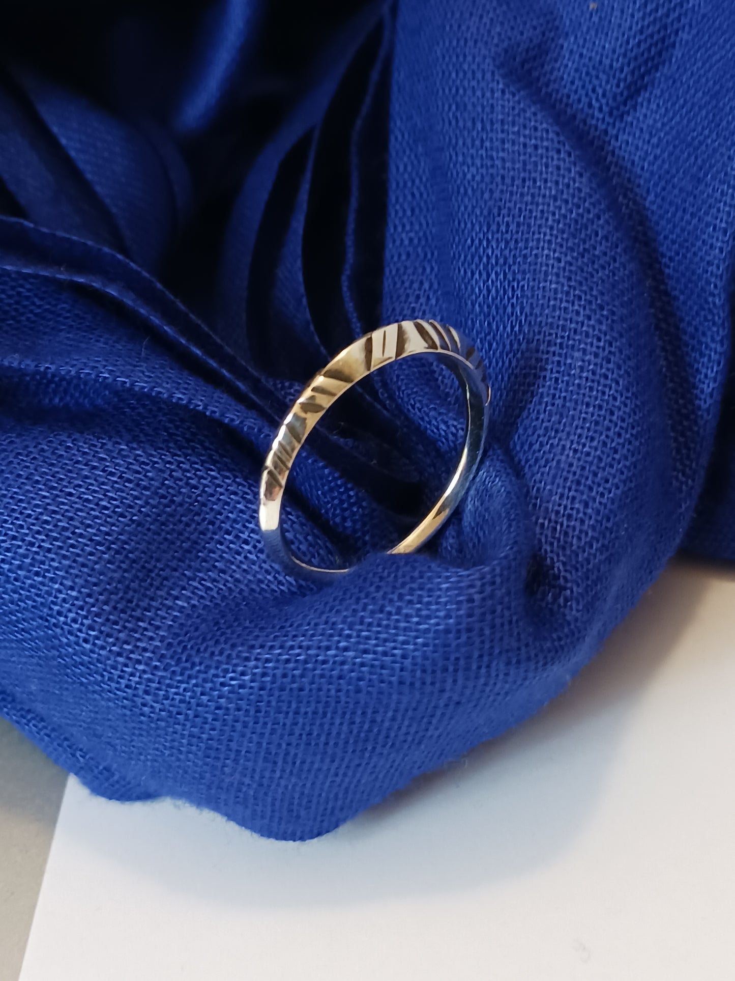 Bague touareg en argent massif