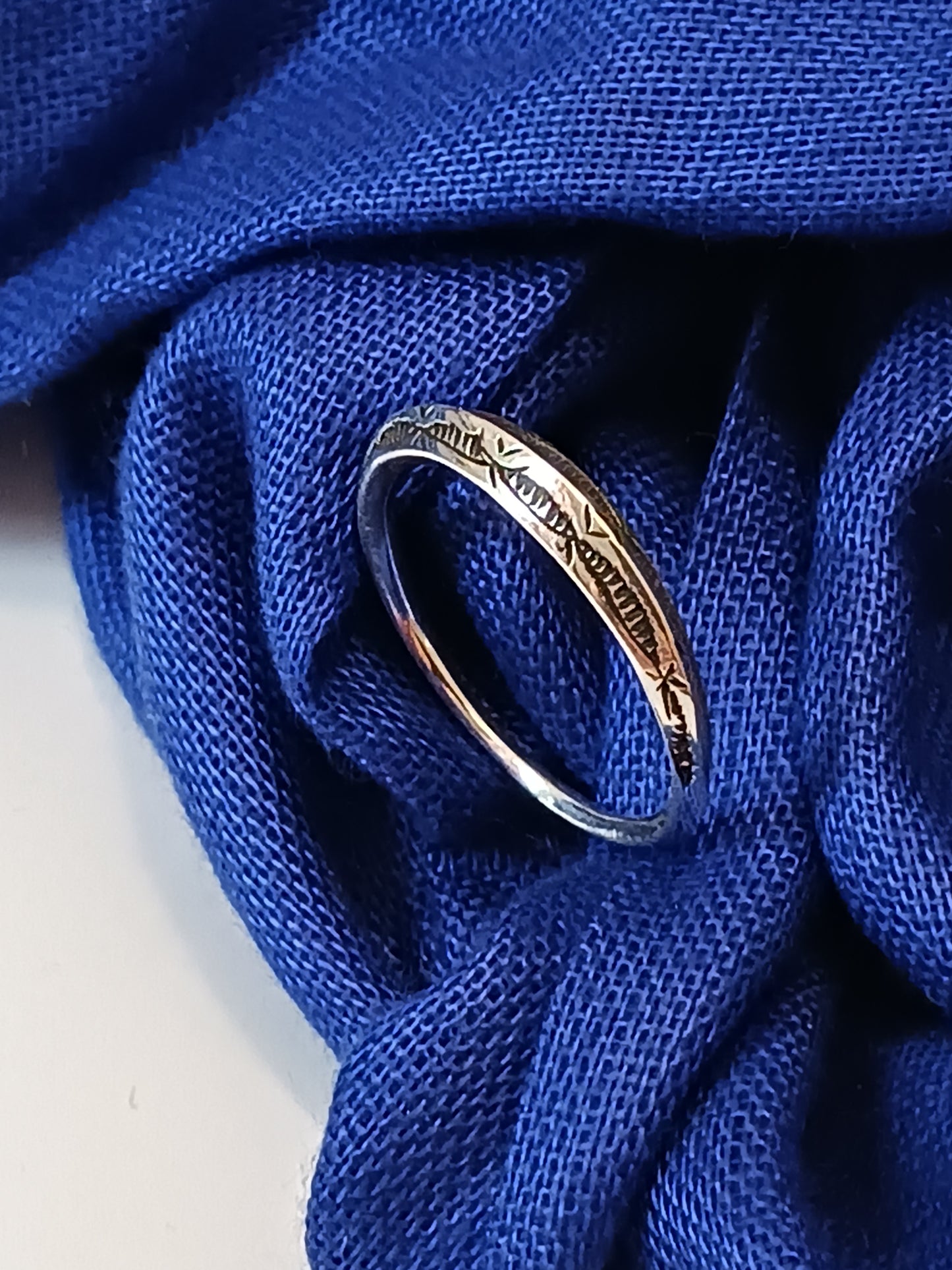 Bague touareg en argent massif