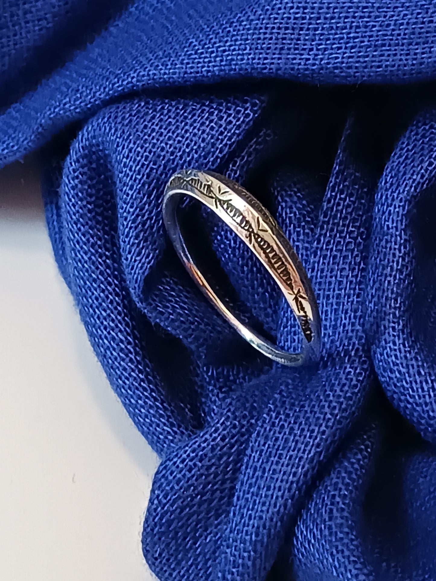 Bague touareg en argent massif