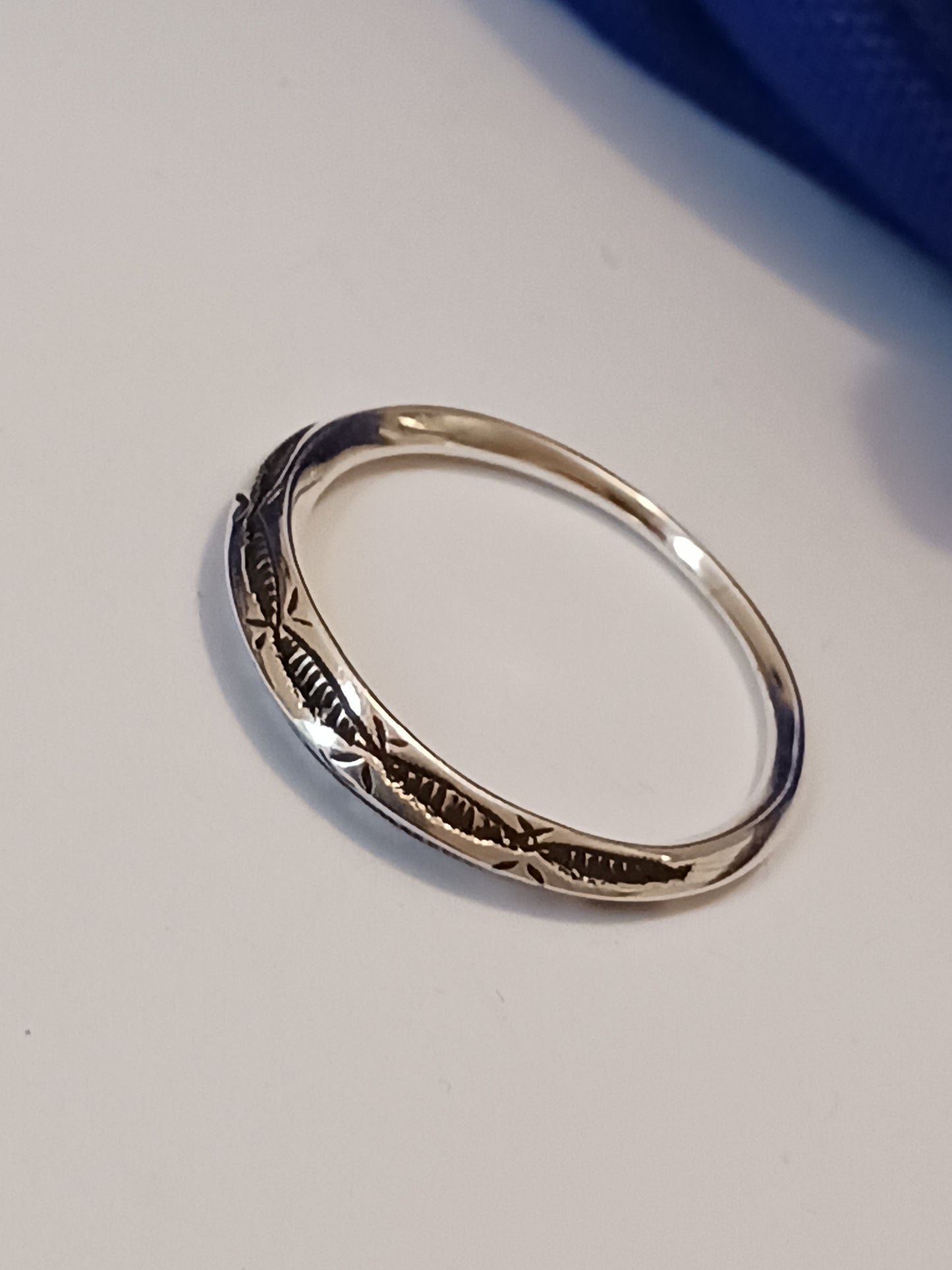 Bague touareg en argent massif