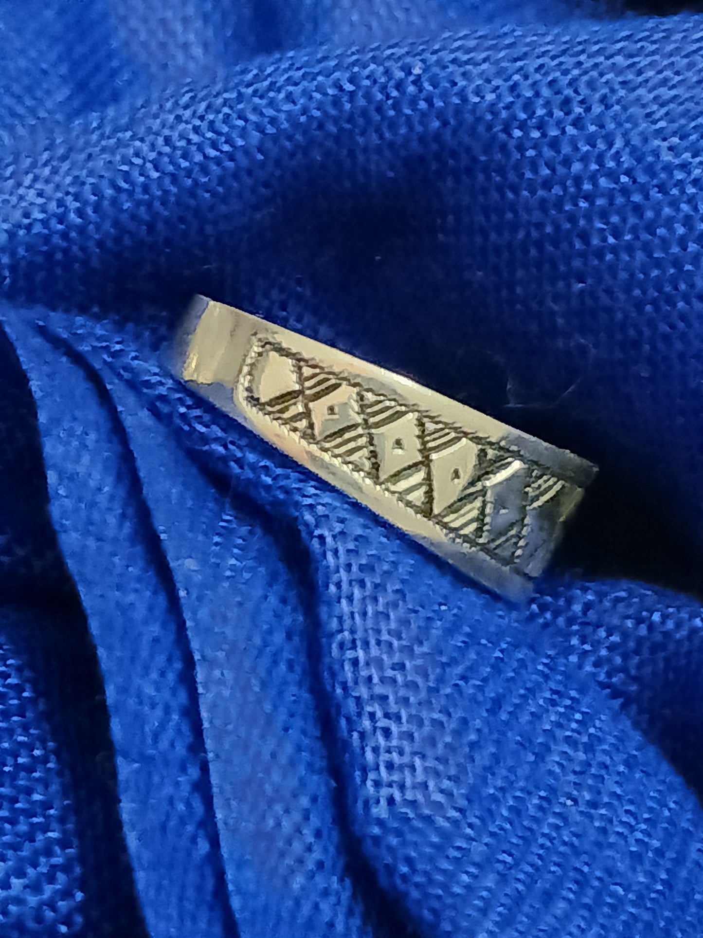 Bague touareg en argent massif