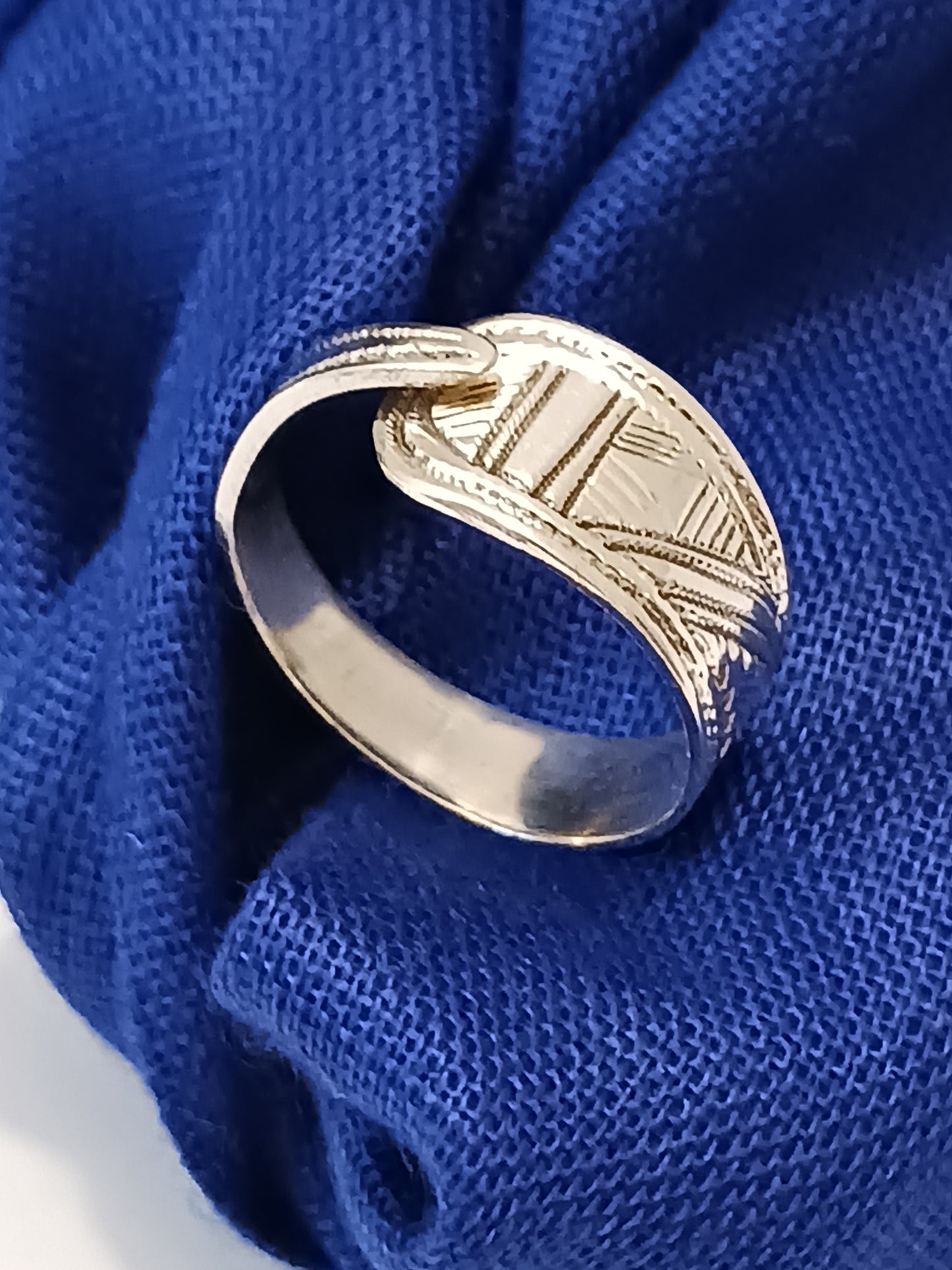 Bague touareg en argent massif