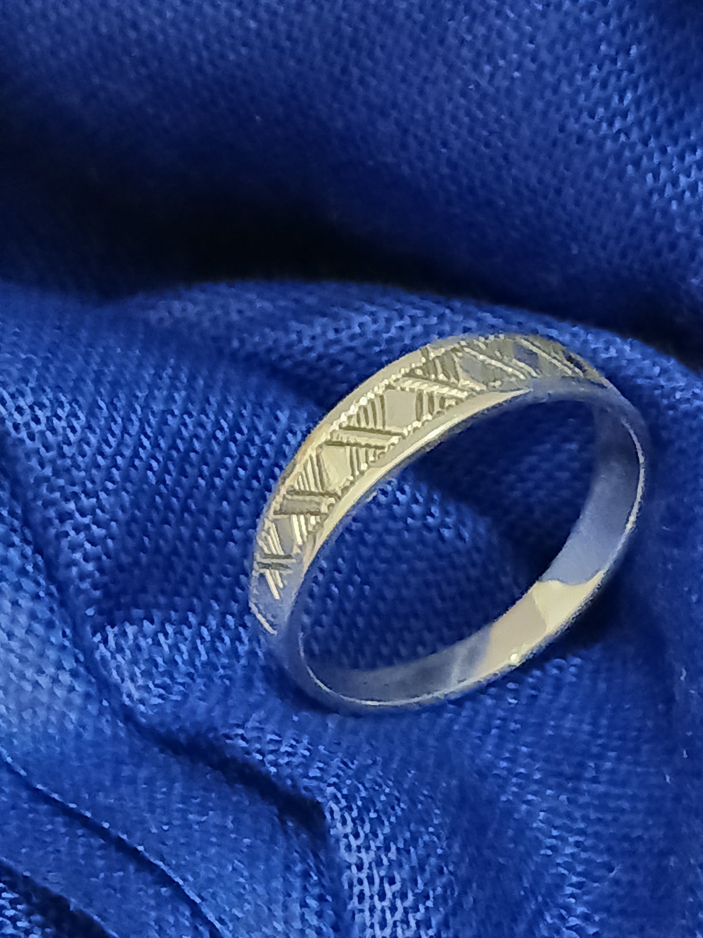 Bague touareg en argent massif