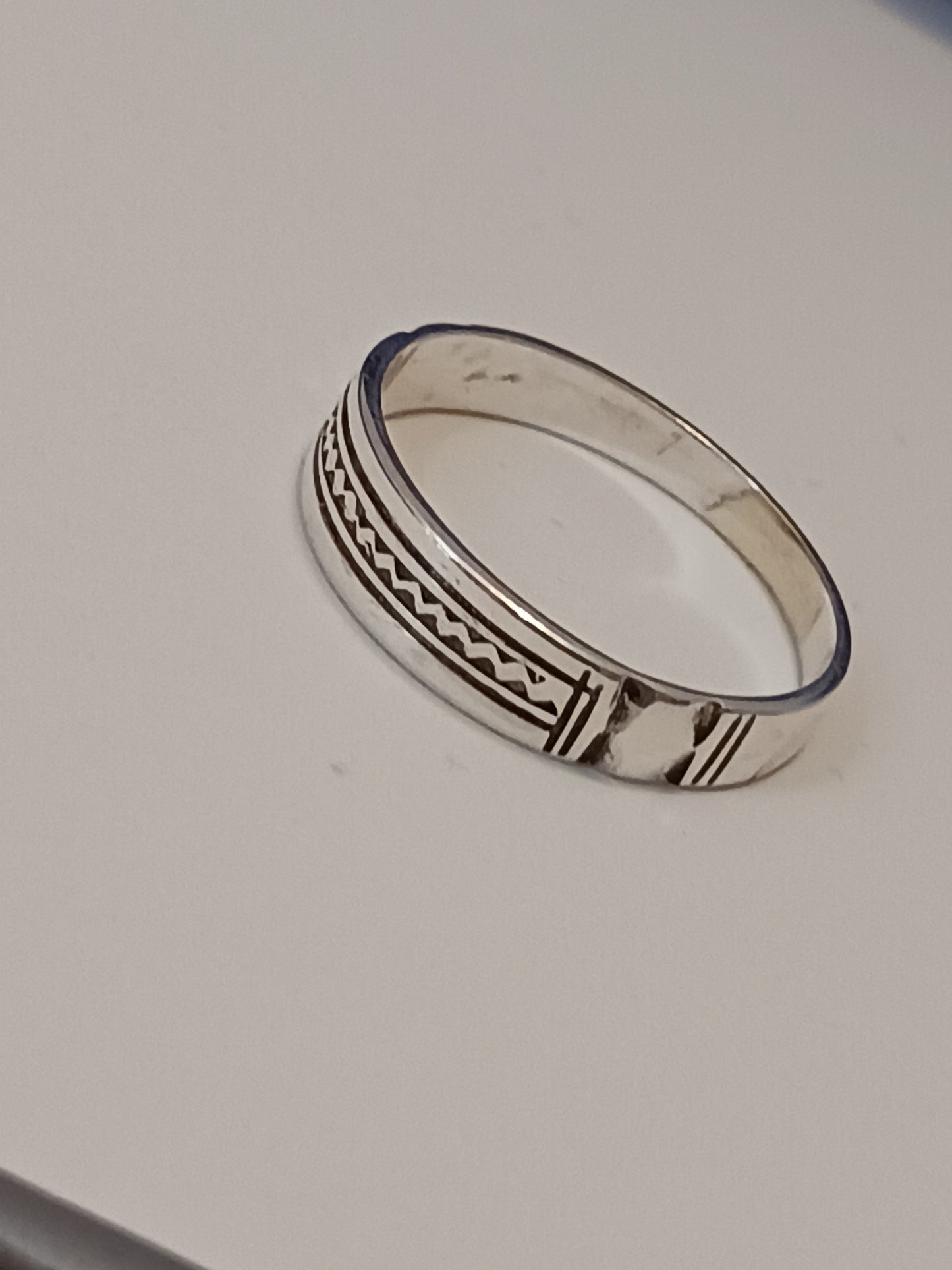 Bague touareg en argent massif