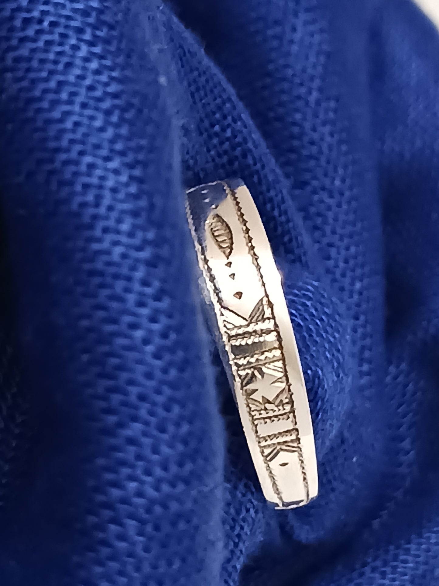 Bague touareg en argent massif