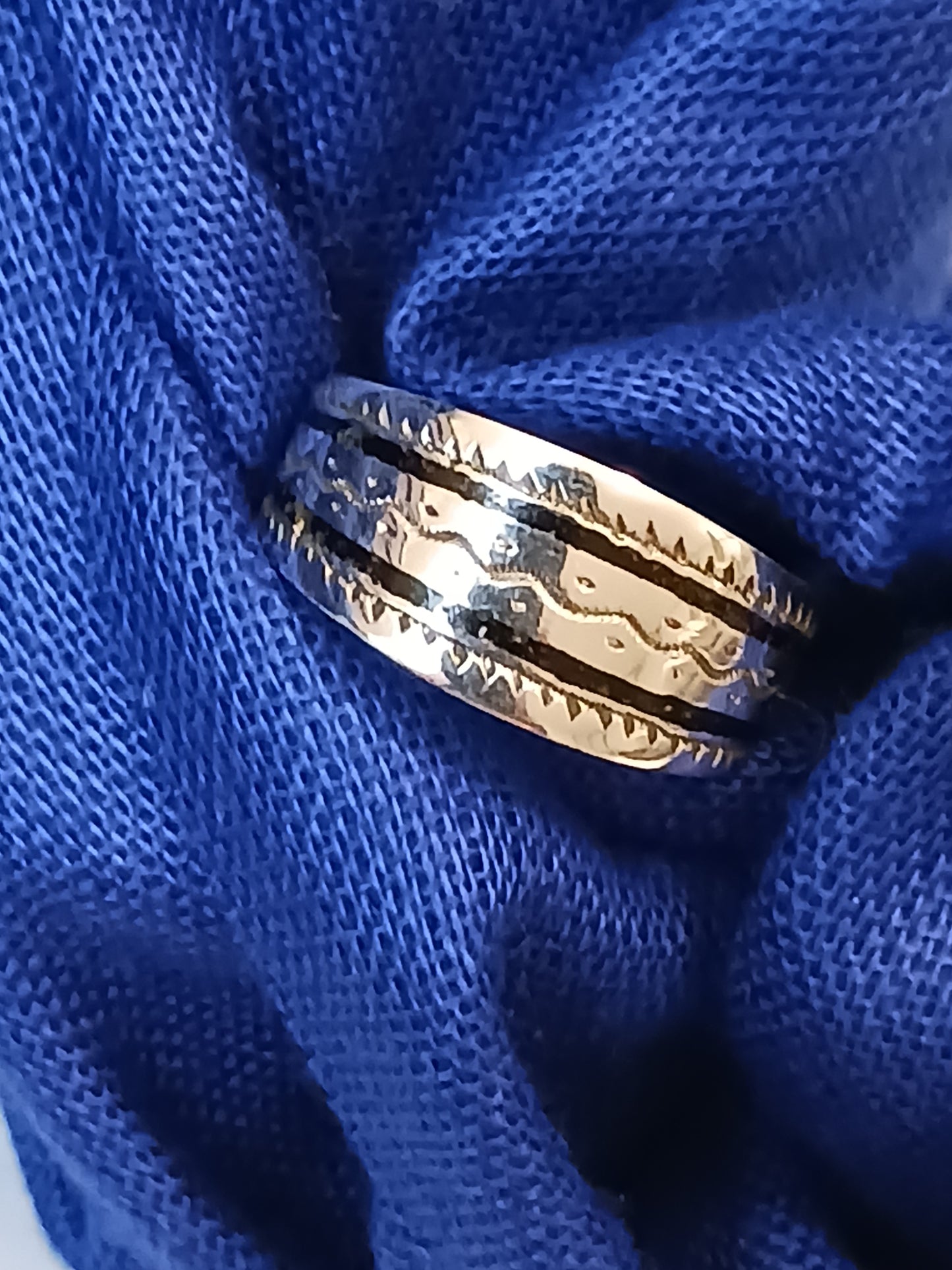 Bague touareg en argent massif