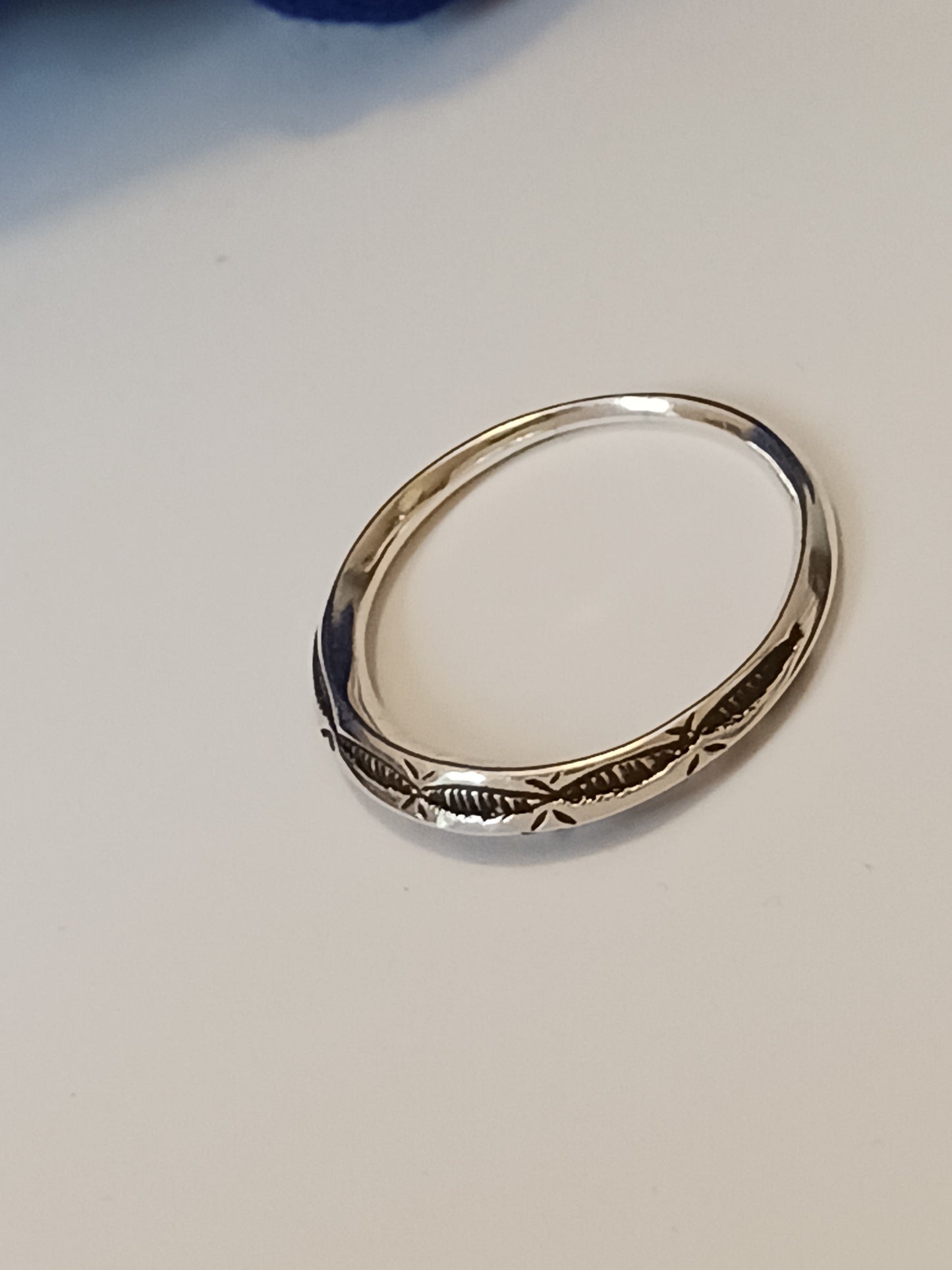 Bague touareg en argent massif