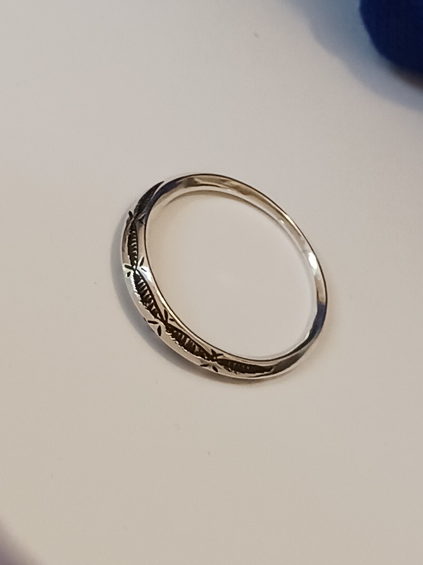 Bague touareg en argent massif