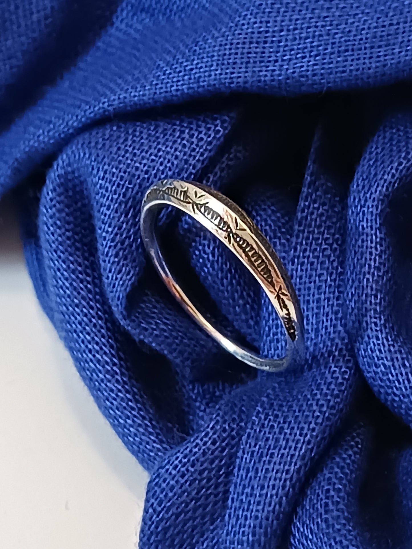 Bague touareg en argent massif