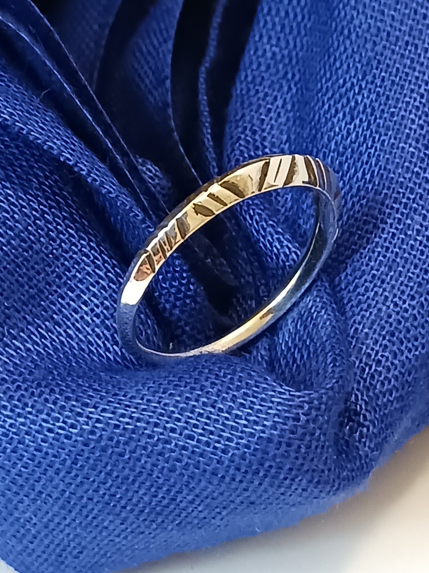 Bague touareg en argent massif