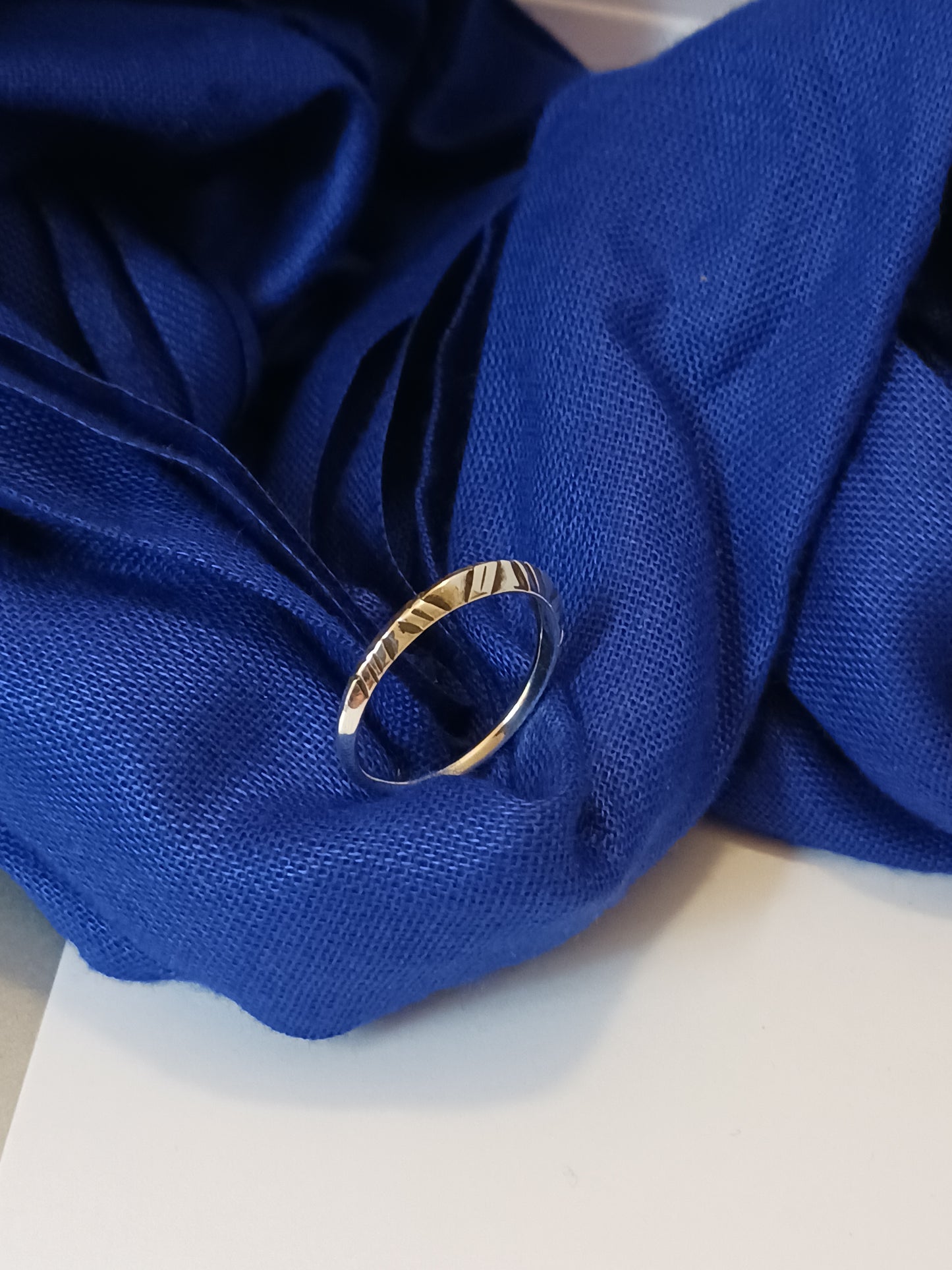 Bague touareg en argent massif