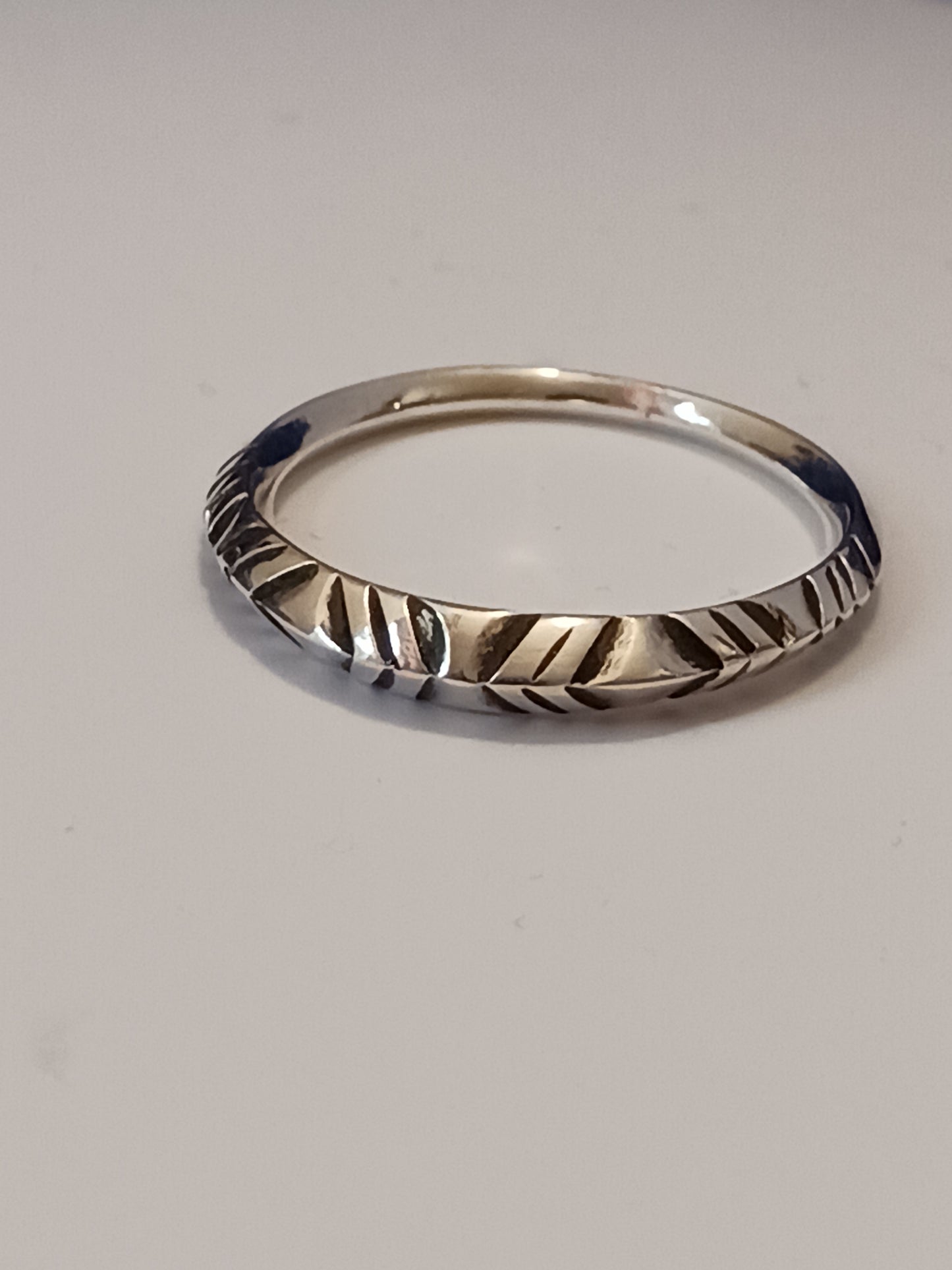 Bague touareg en argent massif